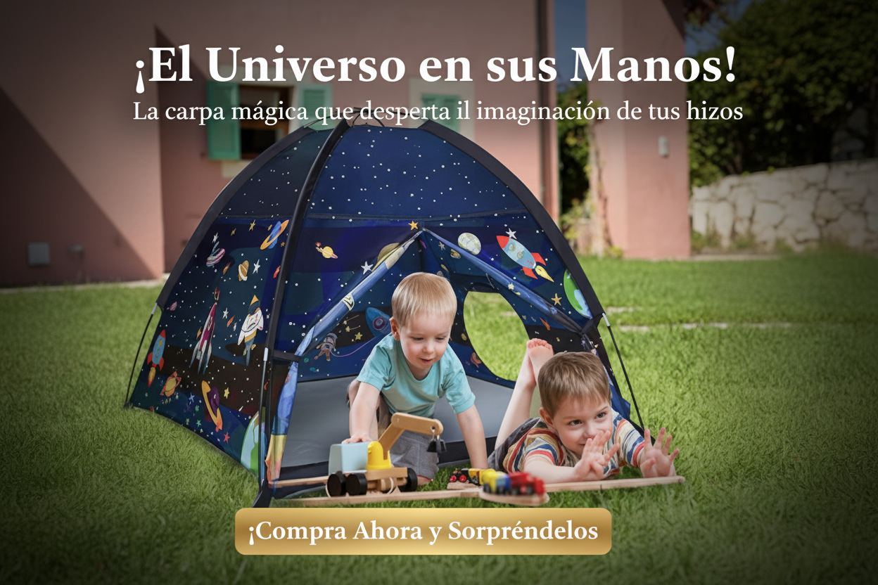 Carpa Automatica para Niños para jugar en casa