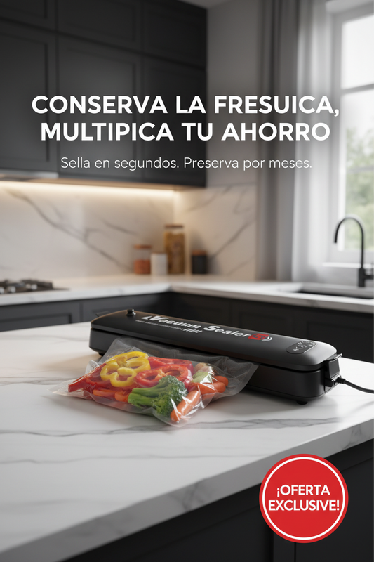 Máquina Selladora al Vacío para conservar alimentos