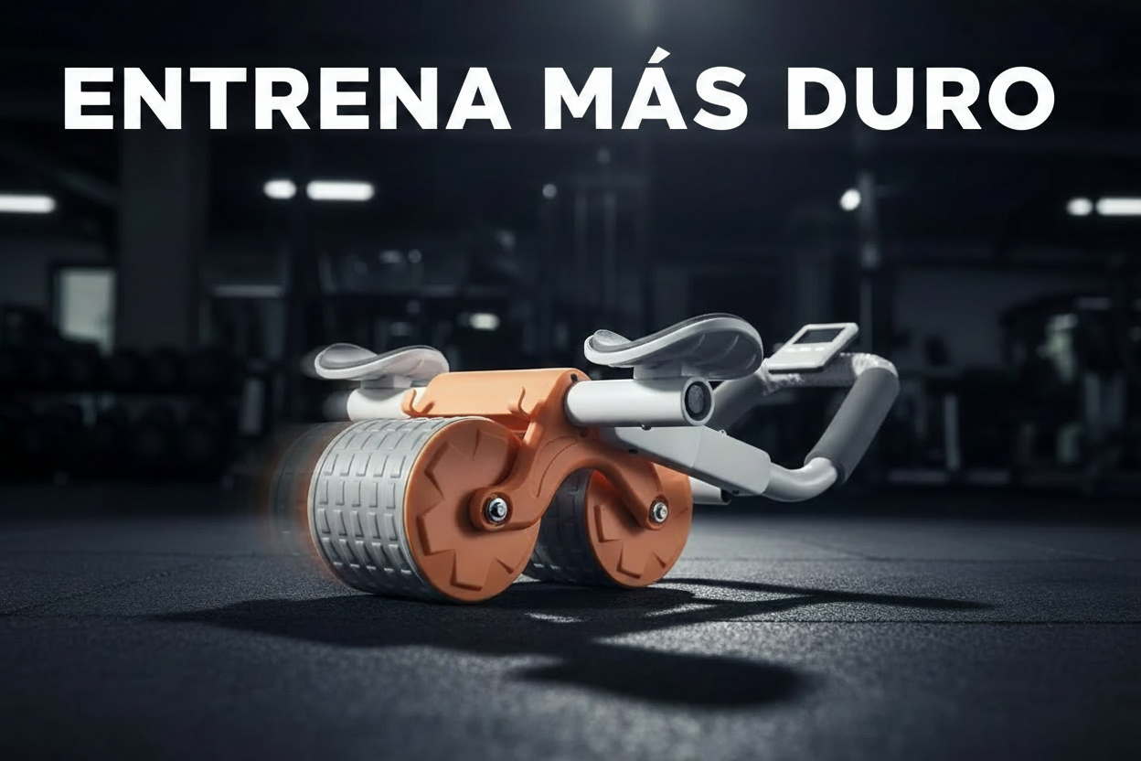 Rueda Abdominal con Rebote para ejercicio en casa