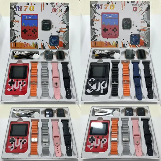 Combo M70 consola smartwatch completo