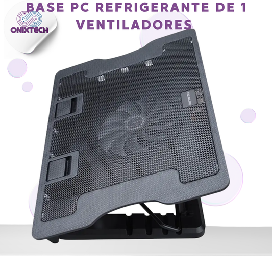 Base refrigerante para portátil con ventilador