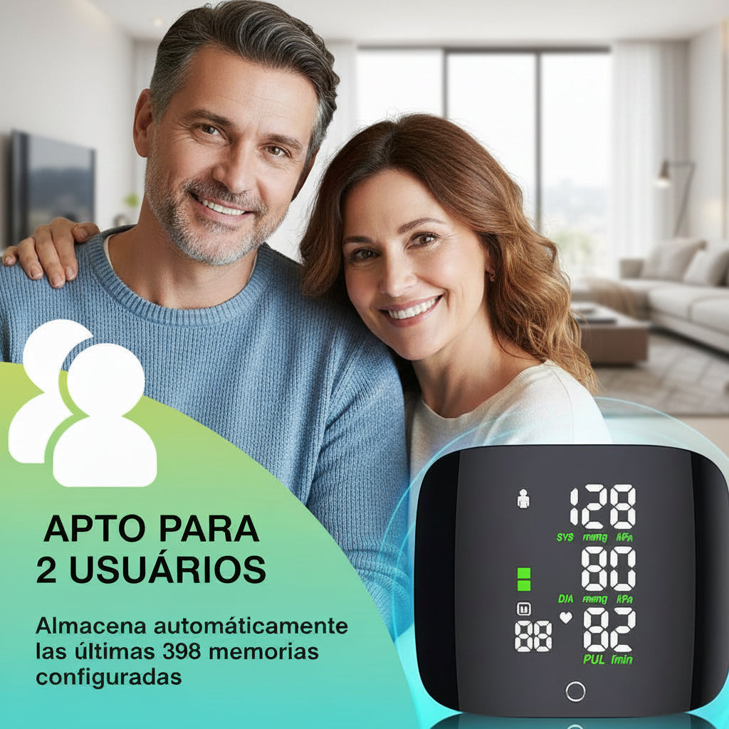 Tensiómetro de Muñeca para medir presión arterial
