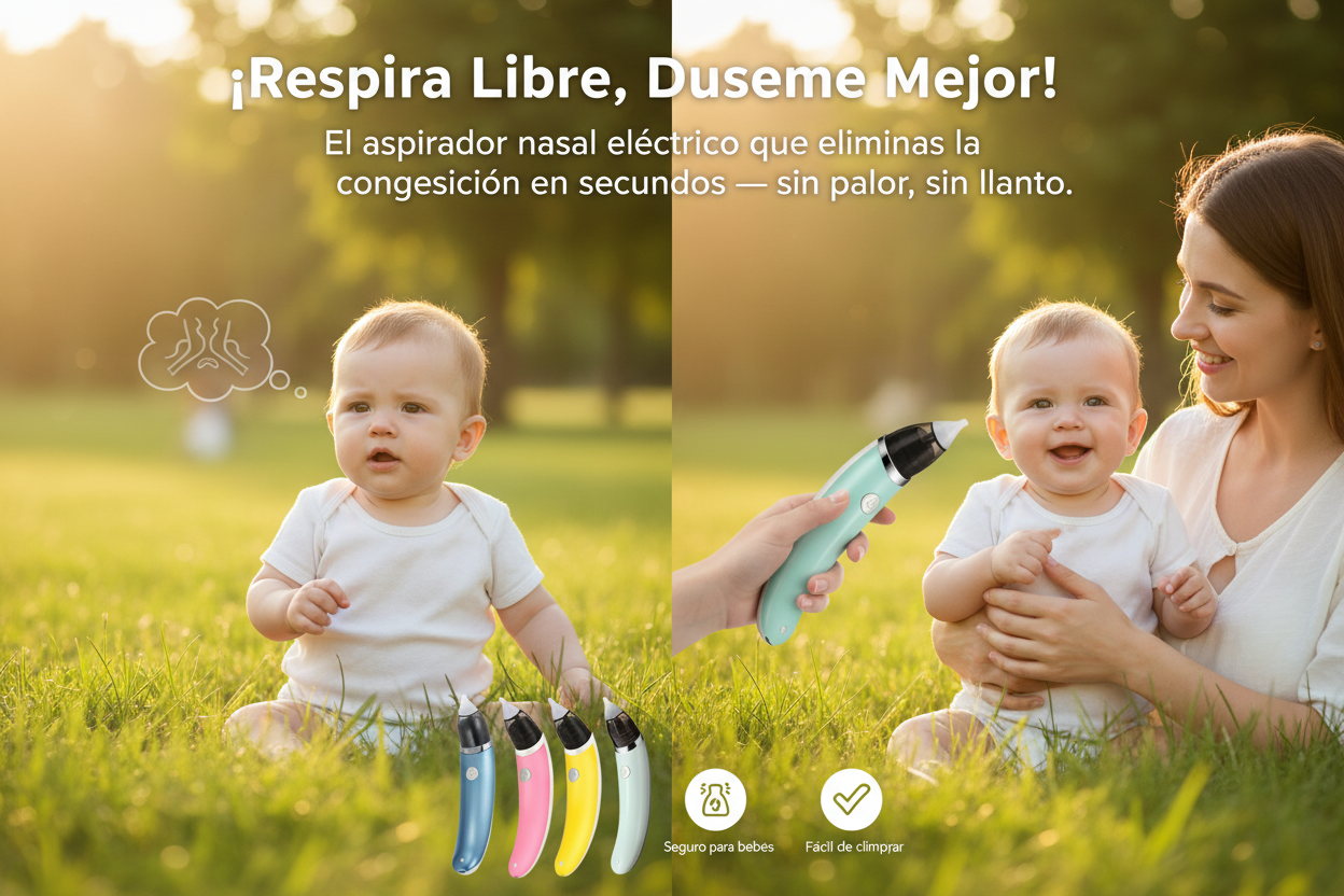 Aspirador Nasal para bebé