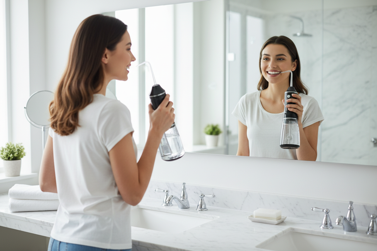 Irrigador Dental para higiene bucal