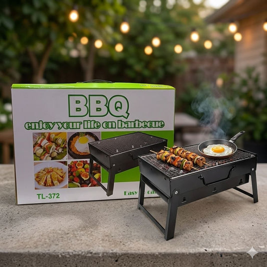 Parrilla portátil a carbón BBQ para asados