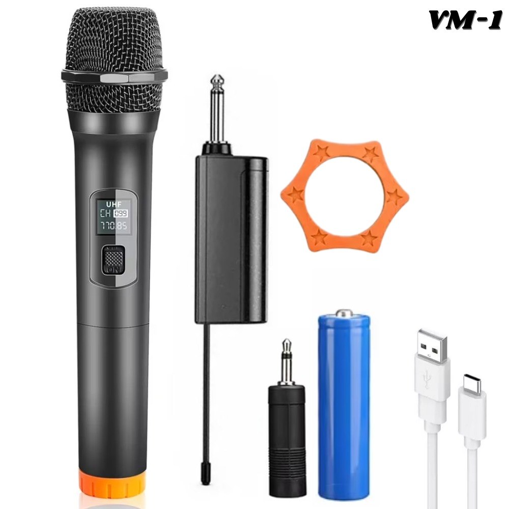 Microfono Karaoke Inalambrico Vm-1 portátil