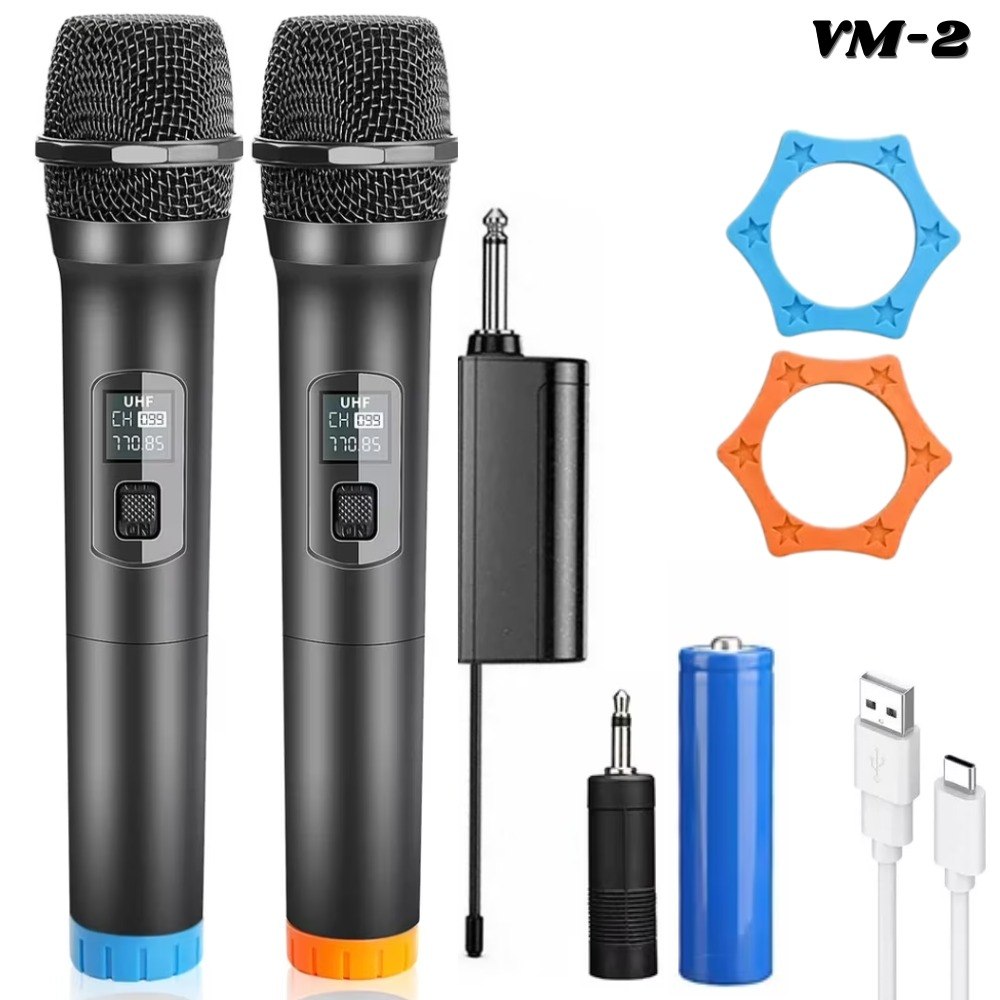 Micrófono karaoke inalámbrico X2 portátil
