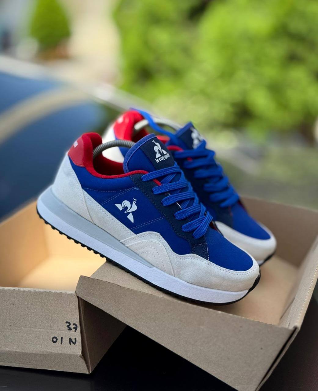 Tenis Lecoq Slm Gris Azul