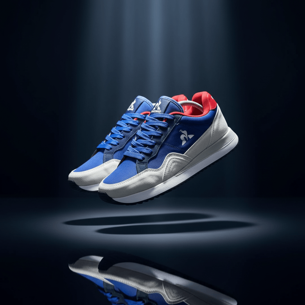 Tenis Lecoq Slm Gris Azul