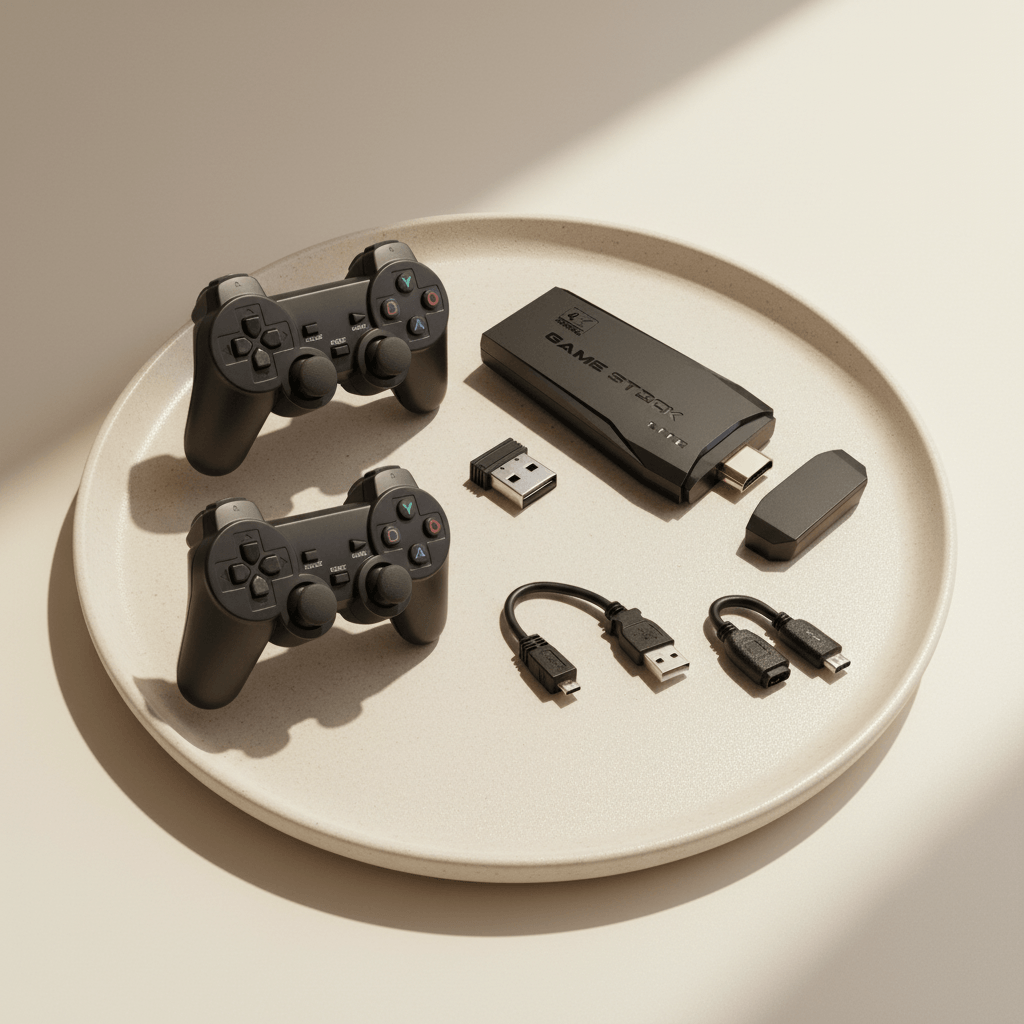 consola retro con 10000 juegos clásicos plug and play