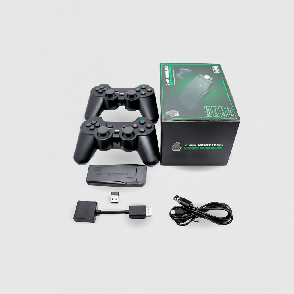 consola retro con 10000 juegos clásicos para TV